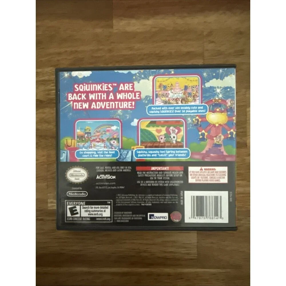 Squinkies 2: Adventure Mall‎ Surprize (Nintendo DS, 2011) CIB Complete & Tested